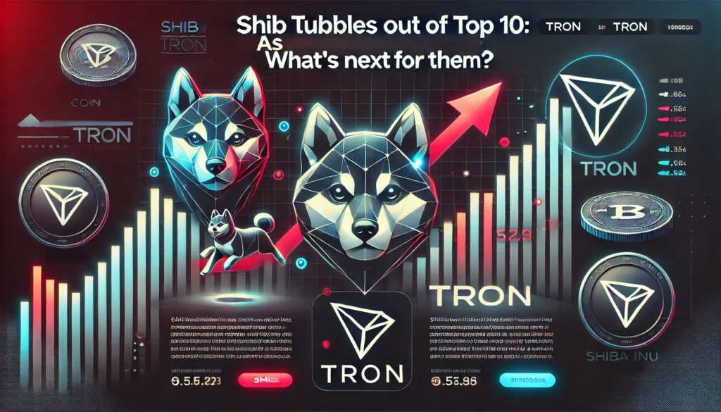 SHIB Tumbles Out of Top 10 as Tron Triumphs news