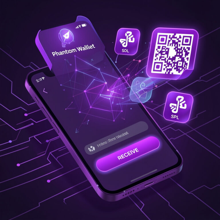How to Receive Crypto Using Phantom Wallet