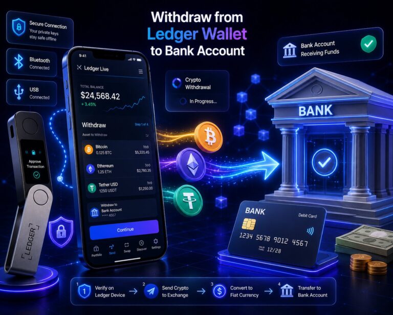 How to Withdraw from Ledger Wallet to Bank Account