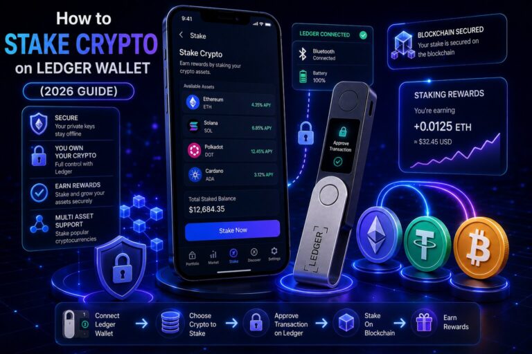 How to Stake Crypto on Ledger Wallet