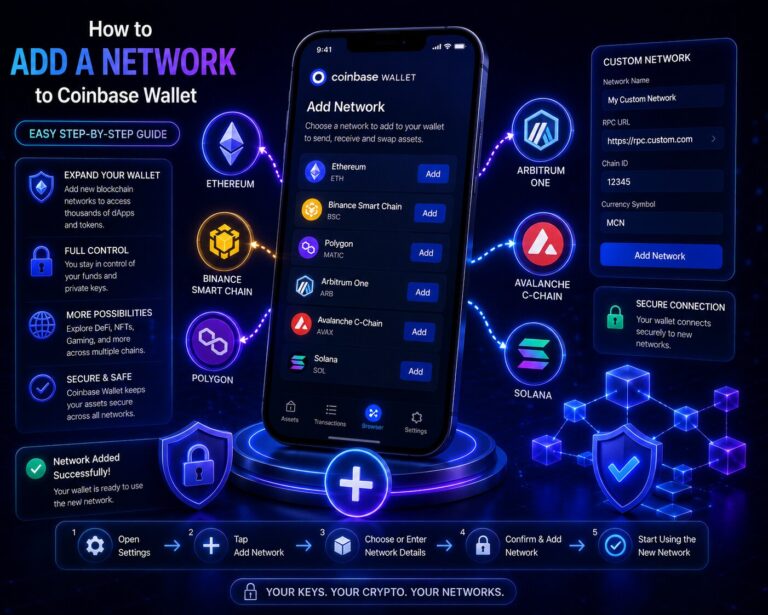 How to Add a Network to Coinbase Wallet