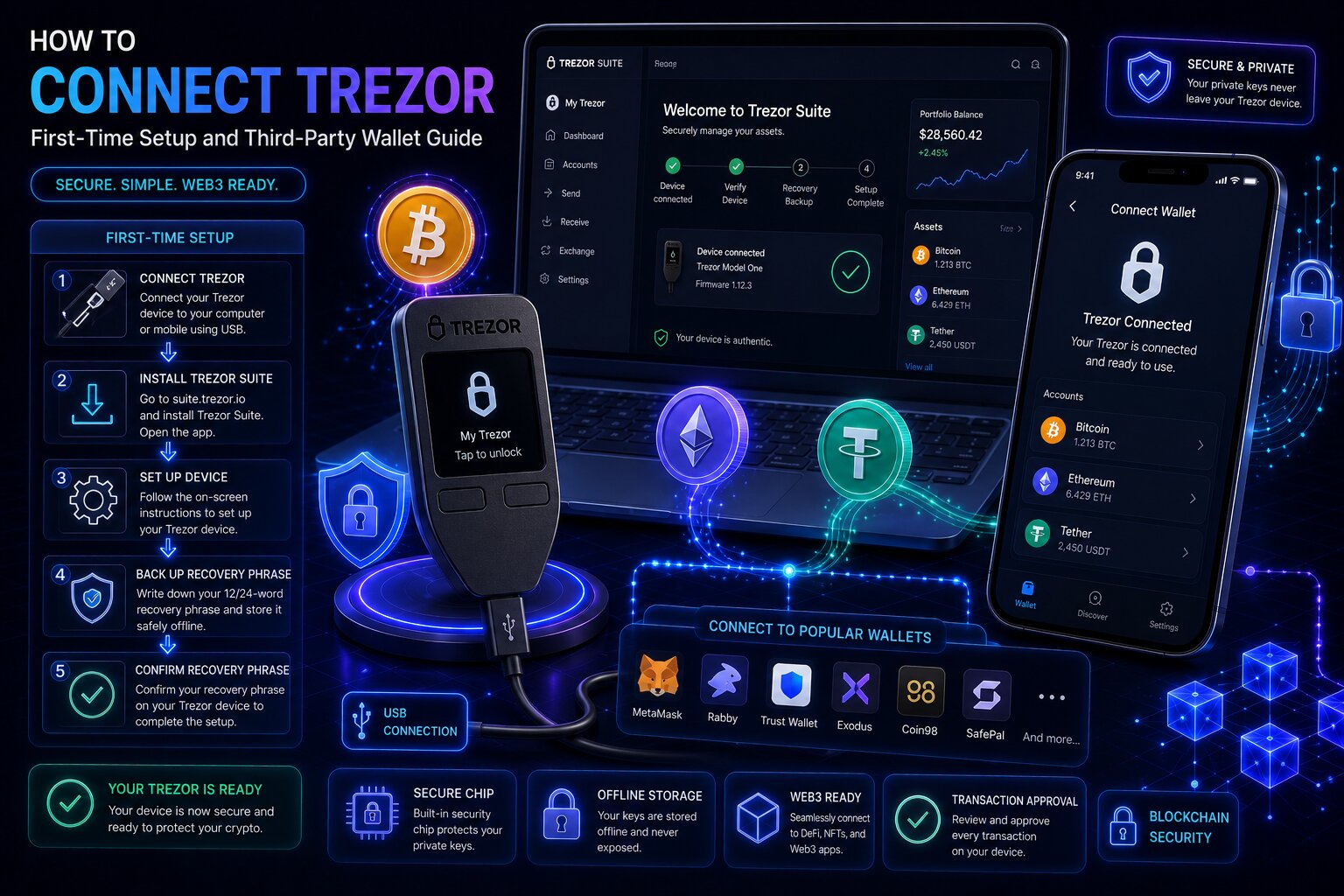 How to Connect Trezor