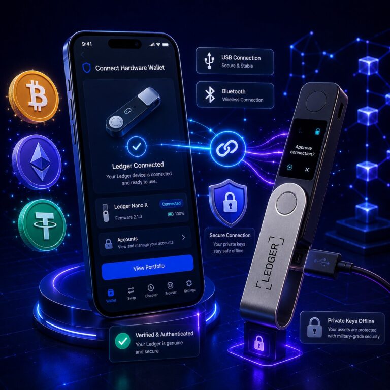 How to Connect Your Ledger Hardware Wallet