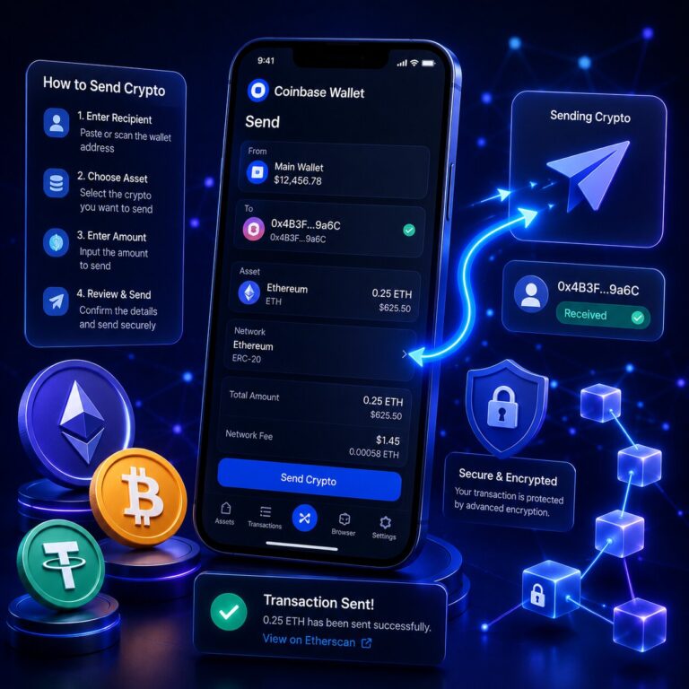 How to Send Crypto from Coinbase Wallet