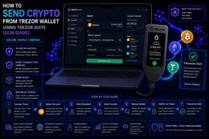 How to Send Crypto from Trezor Wallet