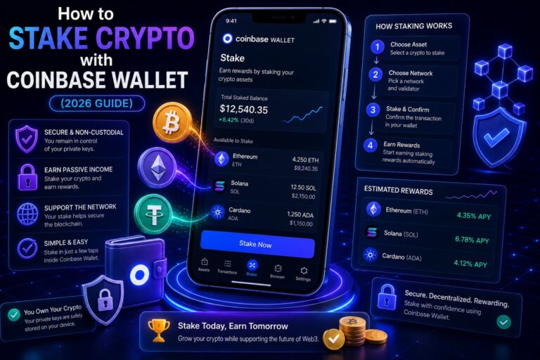 How to Stake Crypto with Coinbase Wallet