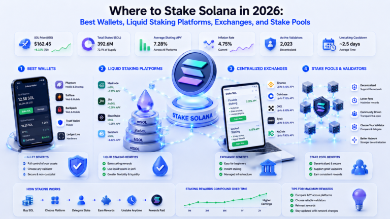 Where to Stake Solana