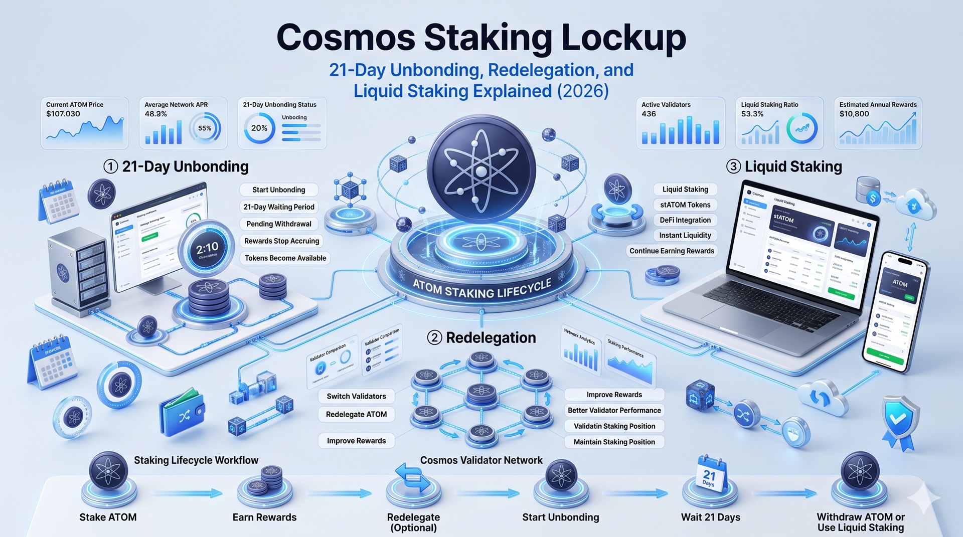 Cosmos Staking Lockup