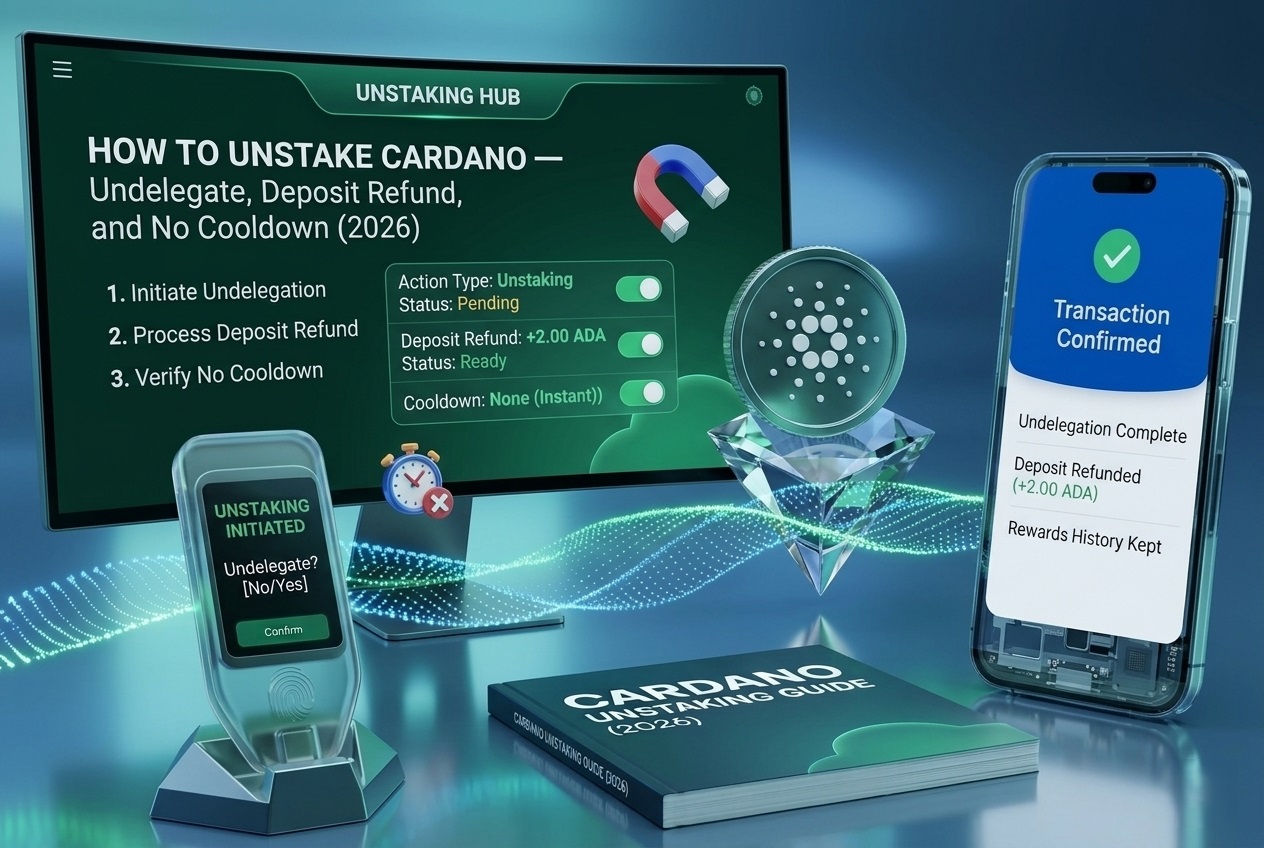 How to Unstake Cardano