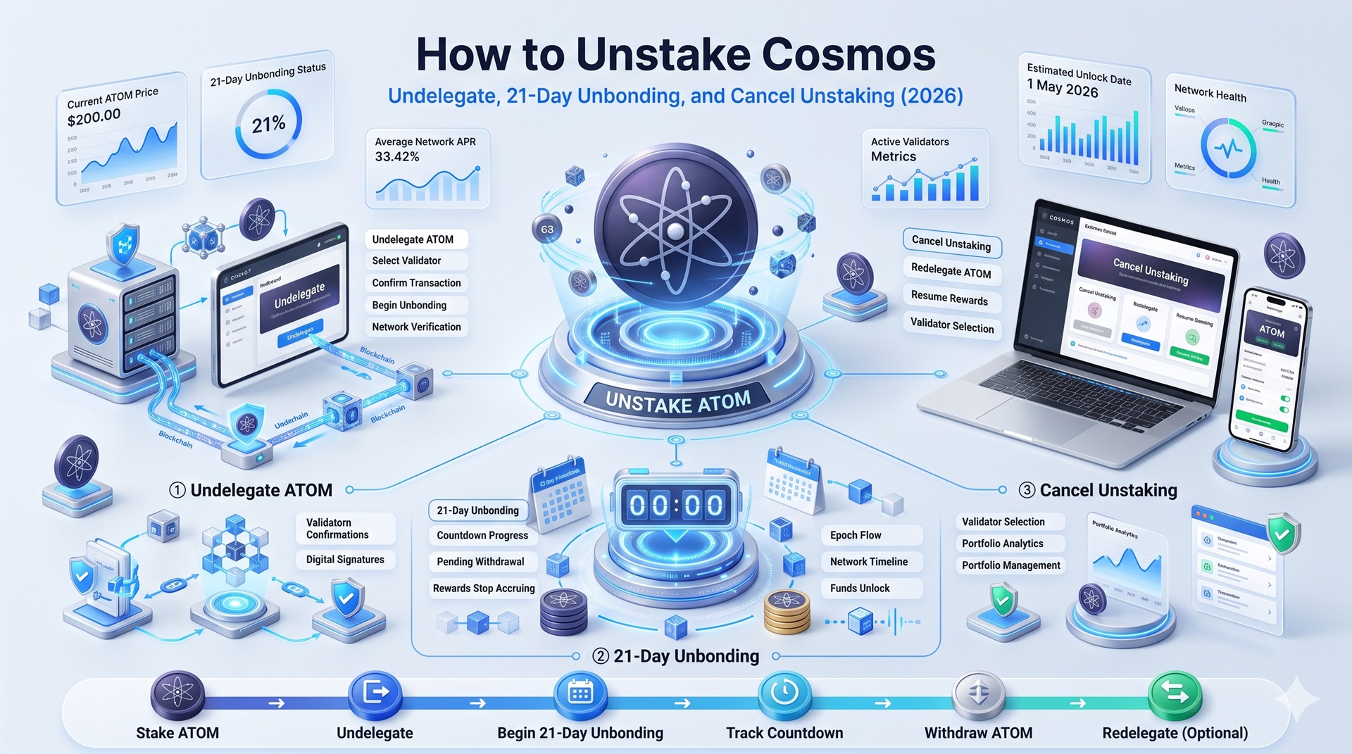 How to Unstake Cosmos
