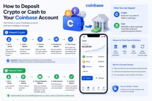 How to Deposit Crypto or Cash to Your Coinbase Account
